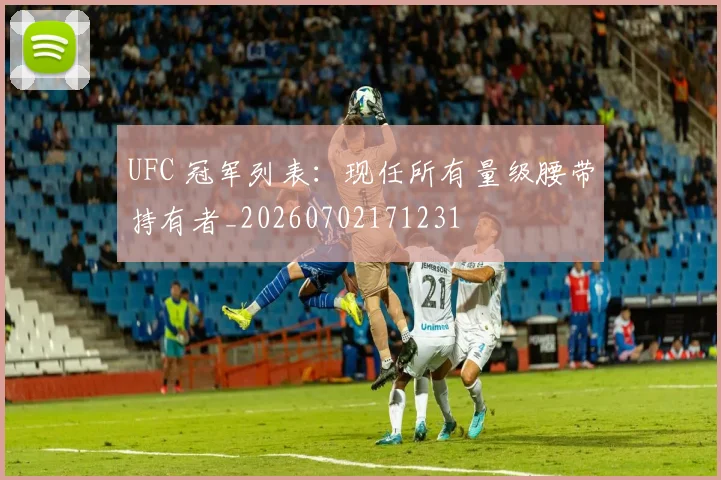UFC 冠军列表：现任所有量级腰带持有者_20260702171231